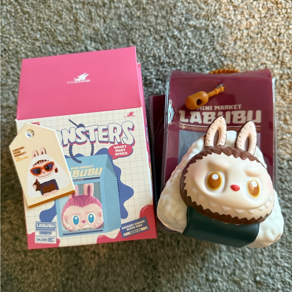 The Monsters Labubu Mini Market Figure
